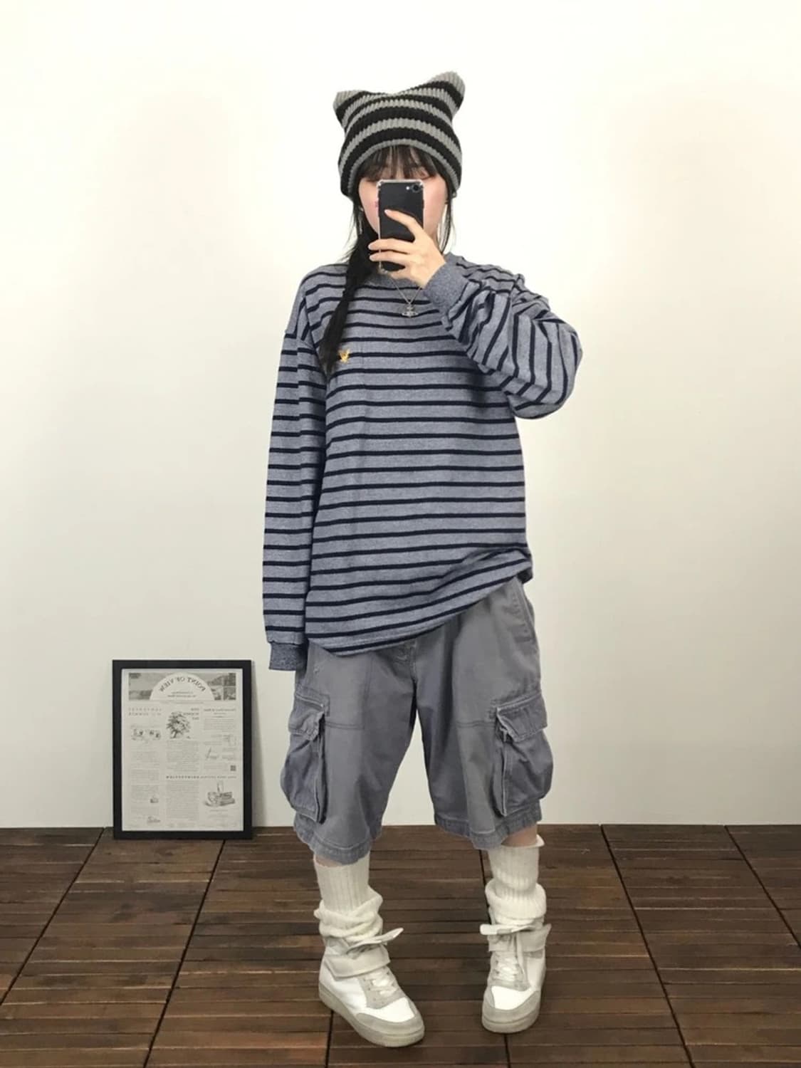 Lyle Scott Stripe Sweatshirt 상품이미지1
