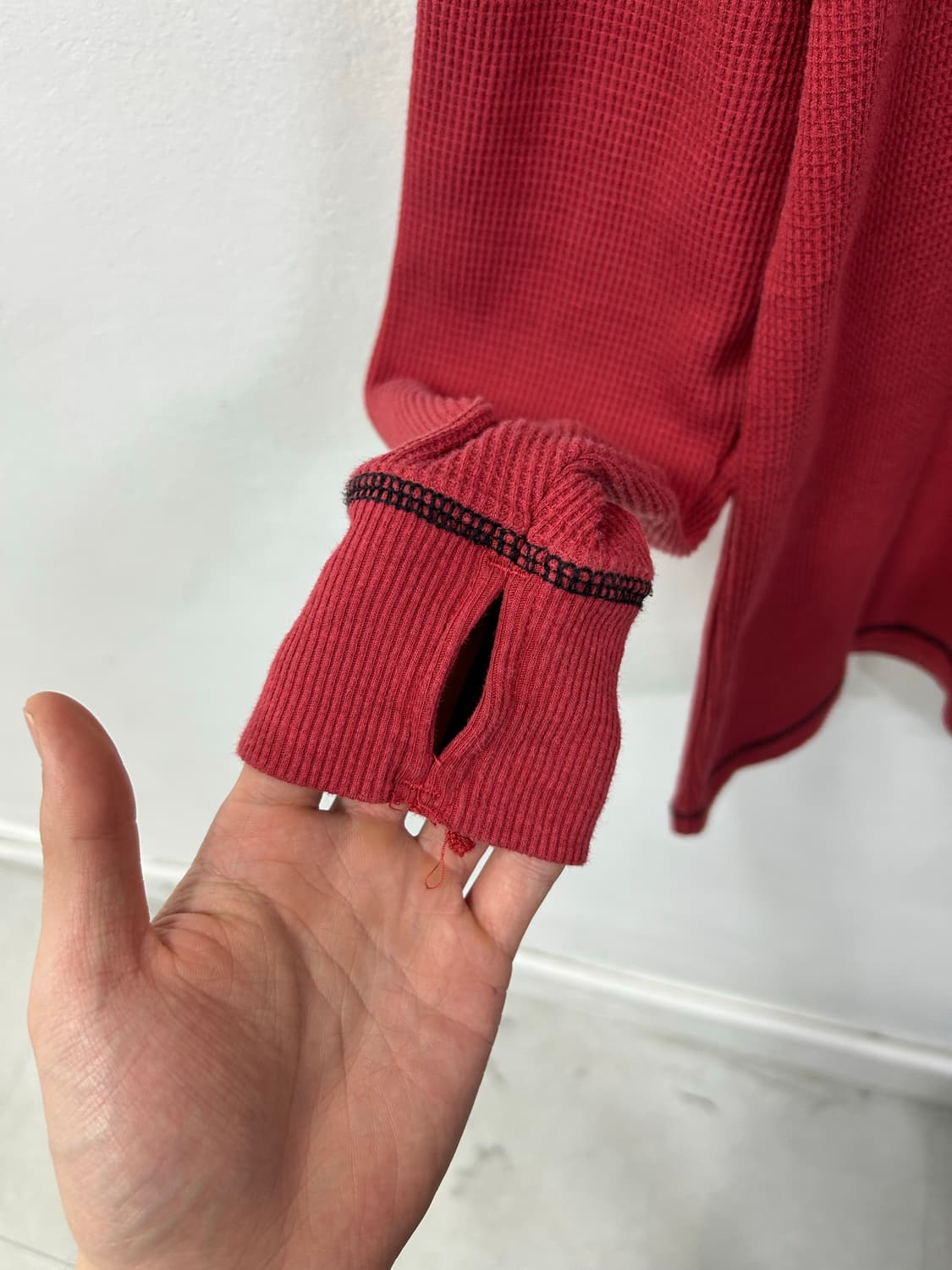 [HARLEY DAVIDSON] 할리데이비슨 와플 체리와인 롱슬리브 상품이미지5