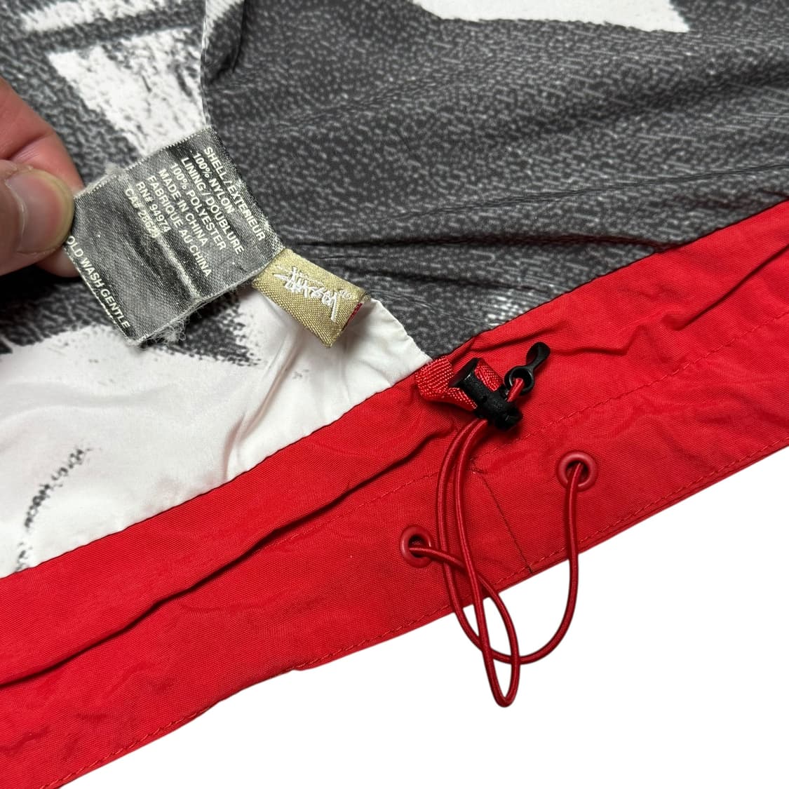 스투시 Authenticated Gear 마운틴 자켓 레드 XL 상품이미지7