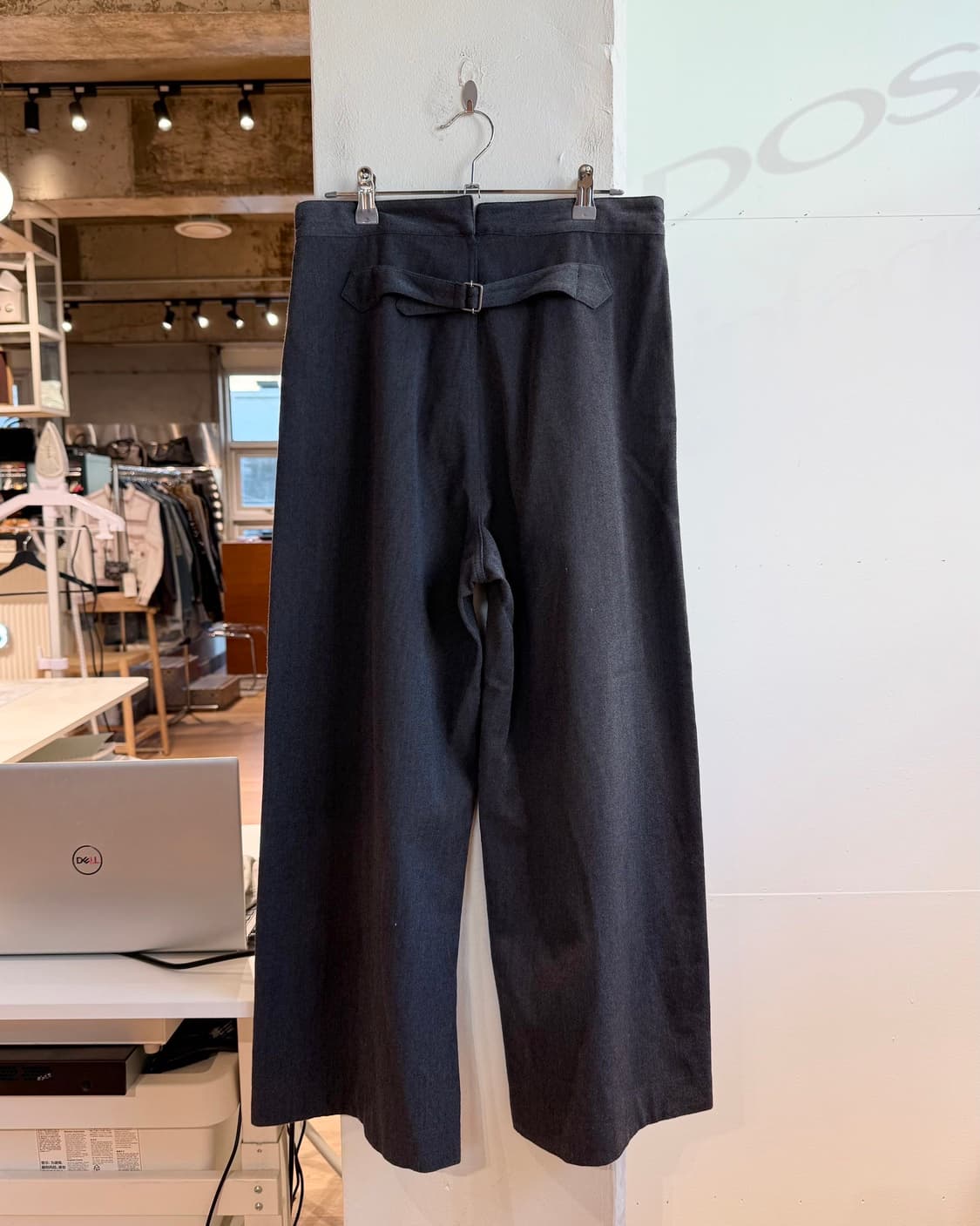 마가렛호웰 차콜 와이드 슬랙스 팬츠  상품이미지5