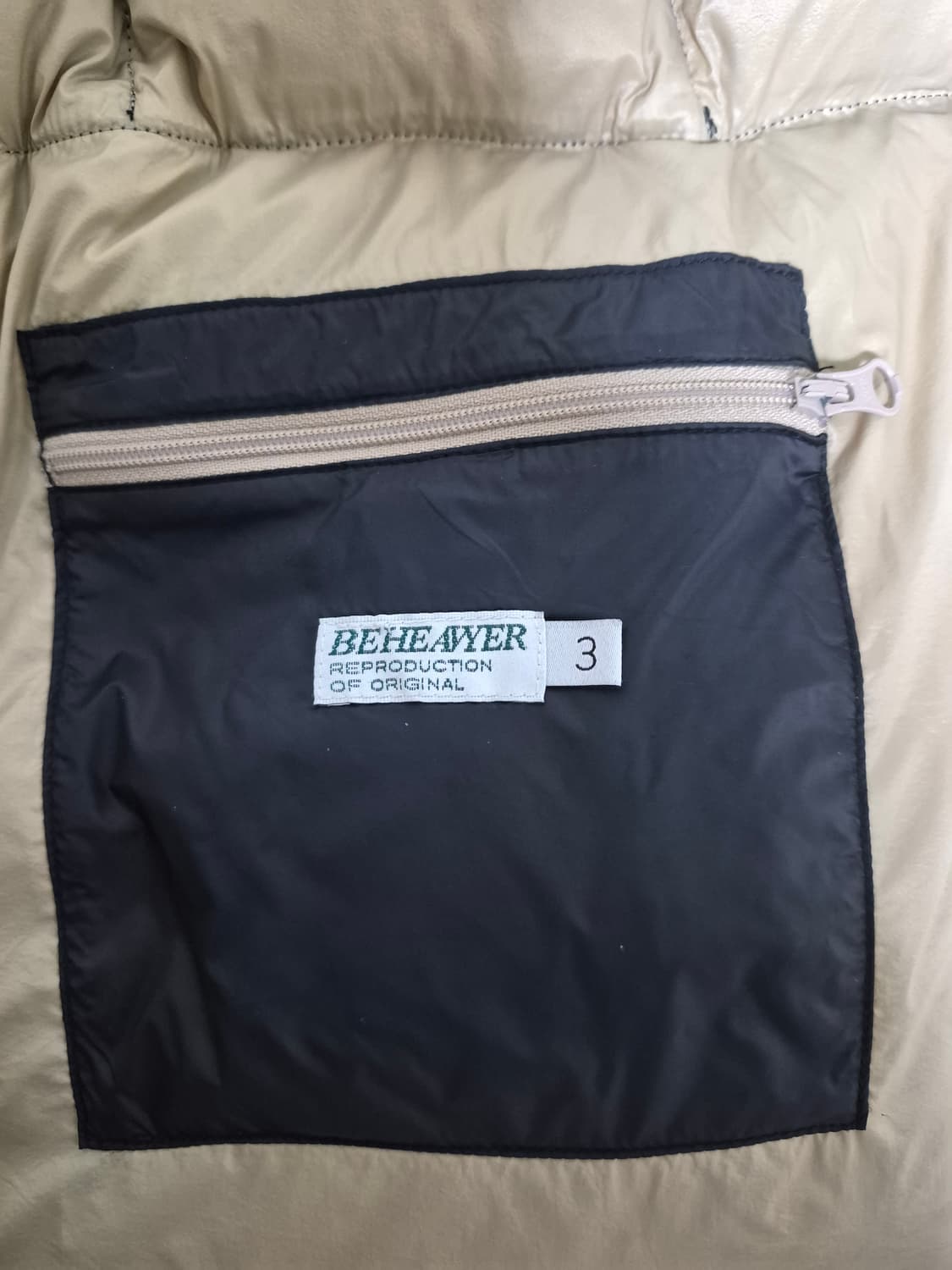 비헤비어 패티 베스트 3사이즈 패딩조끼 상품이미지3