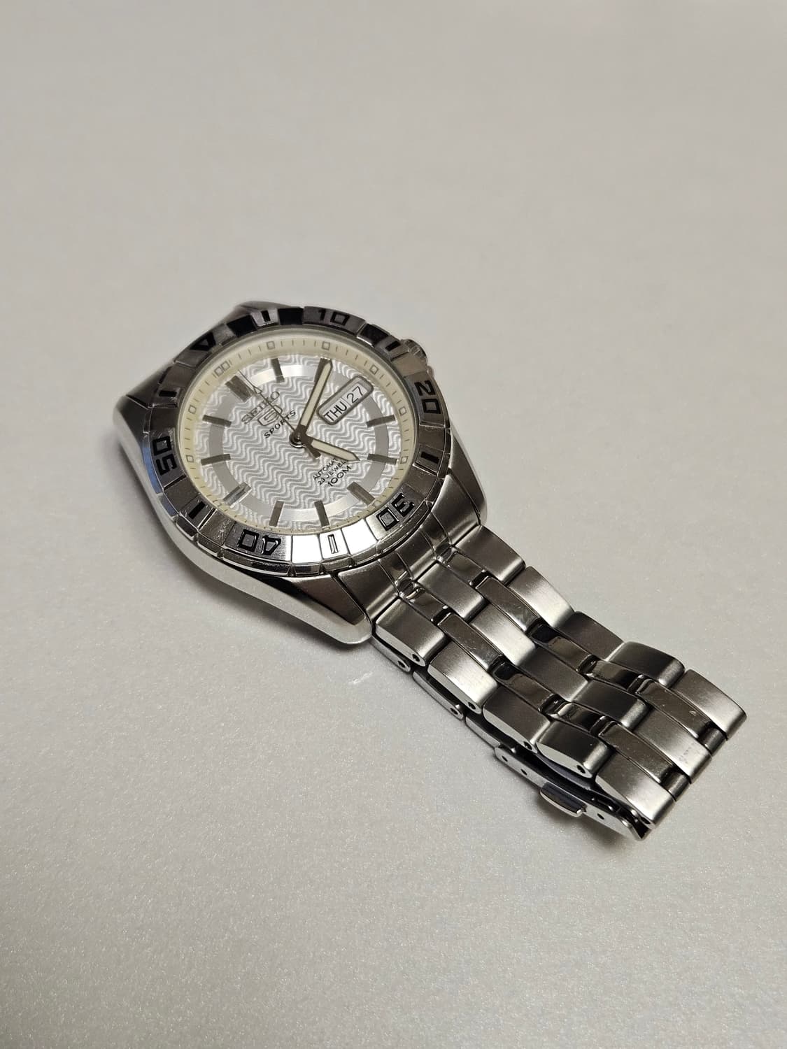 세이코5 오토매틱 물결무늬 상품이미지1