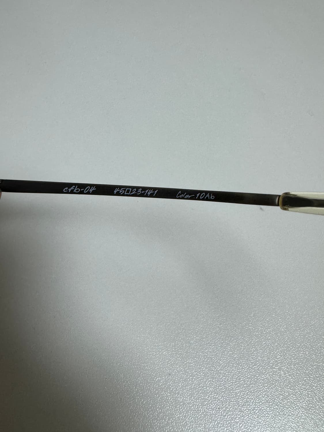 원쓰리컴파운드프레임 티타늄테 오벌형 안경 MADE IN JAPAN 상품이미지4