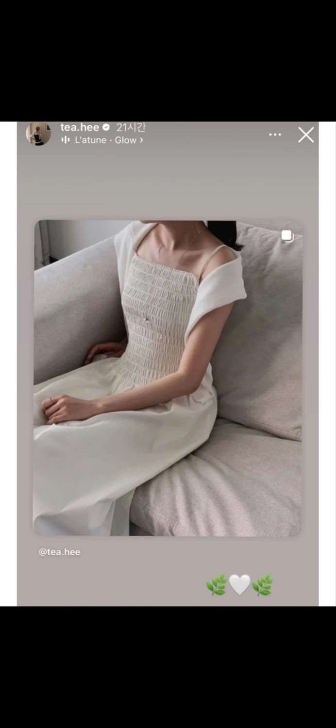 시에 밀로 크림 원피스 M 상품이미지1