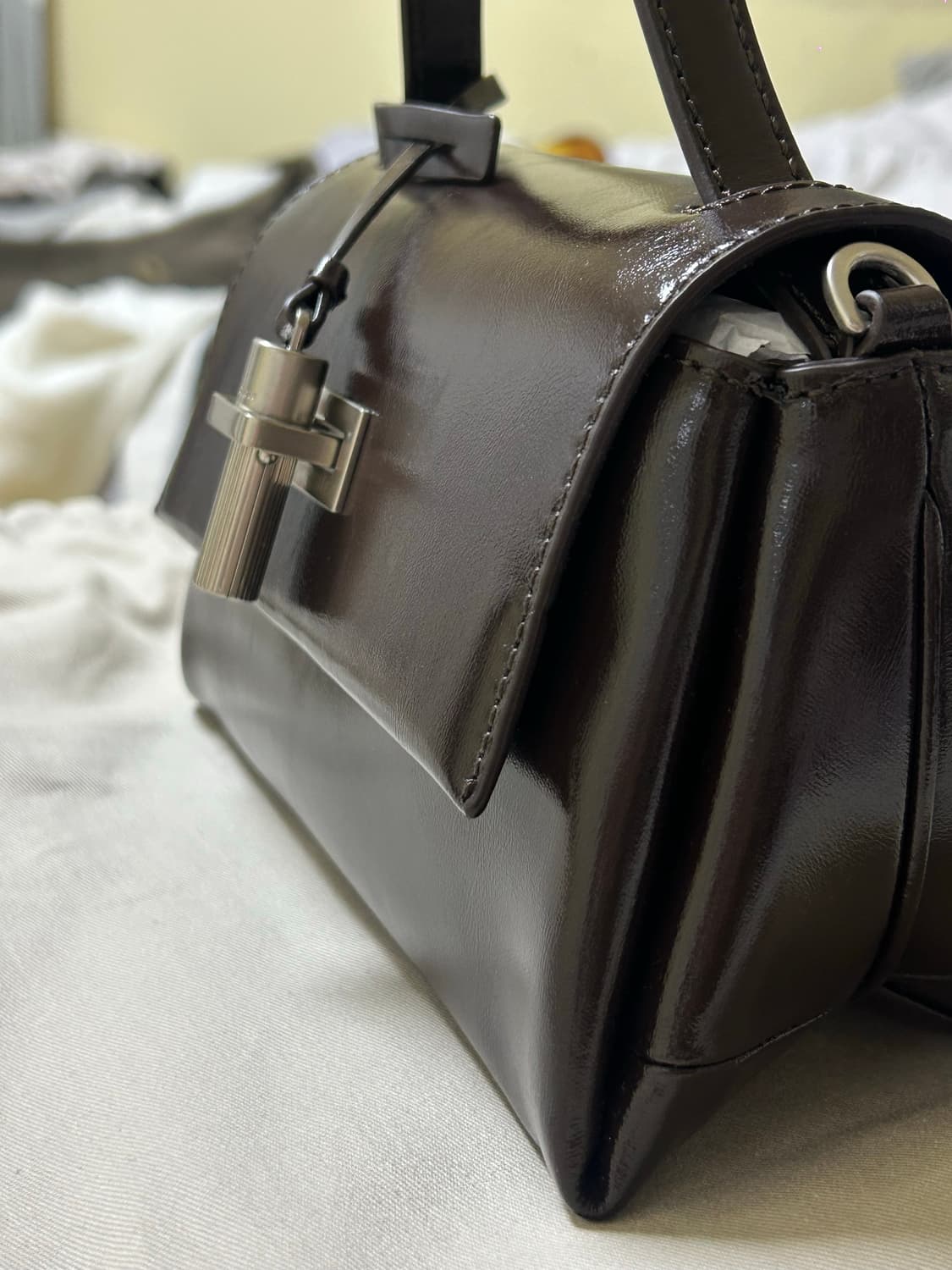 쿠론 Fermier Cross 20 브라운 크로스백 상품이미지3