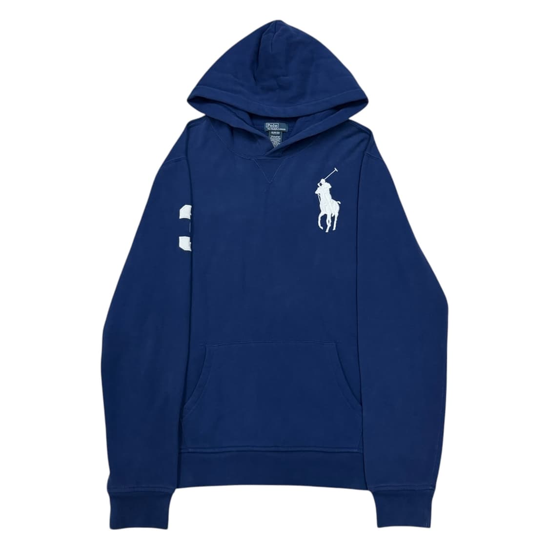 폴로 랄프로렌 빅포니 네이비 기모 후드티 XL 상품이미지1