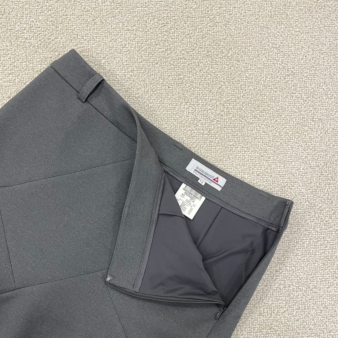 [77] 르꼬끄 골프 여성 큐롯 치마 스커트 회색 4123 상품이미지4