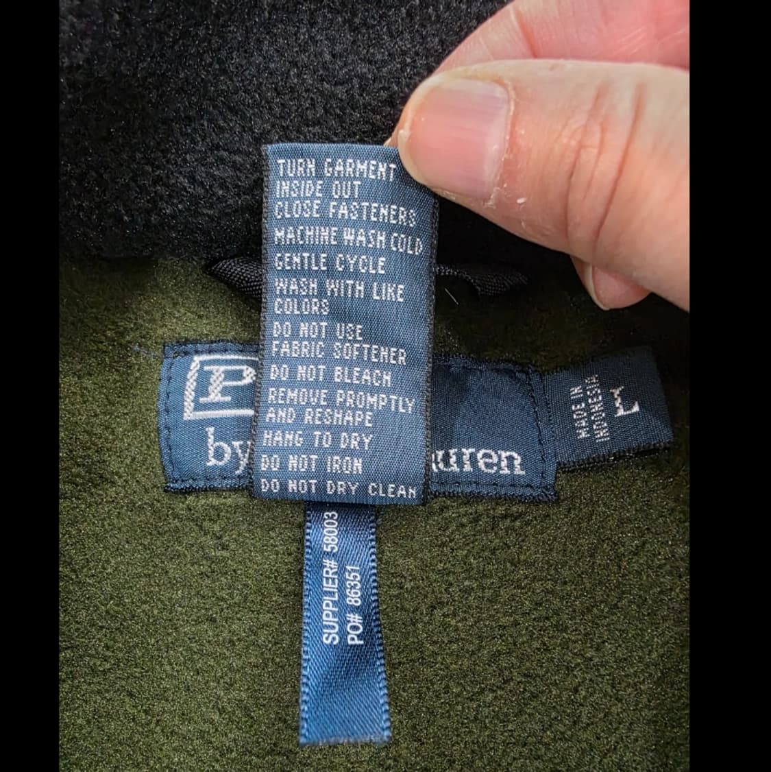 폴로 랄프로렌 후리스 플리스 집업 100~105 상품이미지9