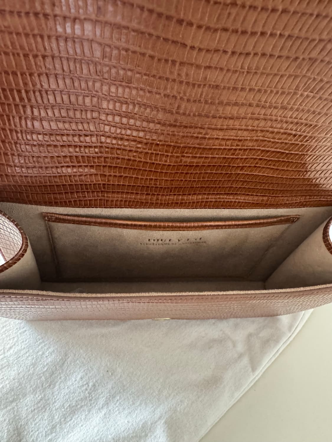 투티에 포멜백 리자드 브라운 상품이미지5