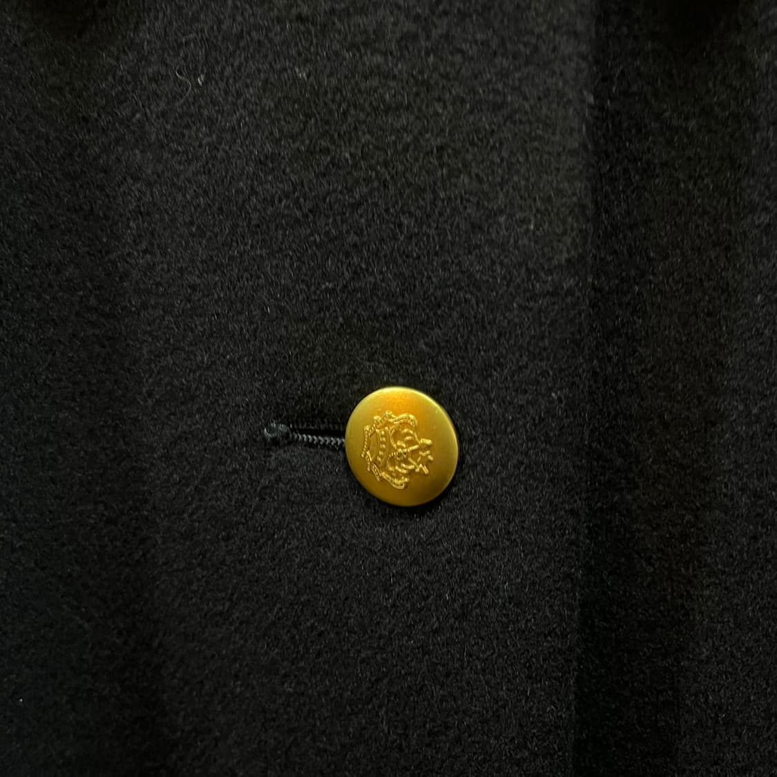 브룩스 브라더스 네이비 금장 버튼 울 코트 상품이미지5