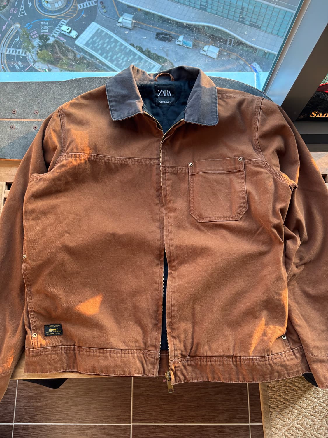 자라 콘트라스트 워크자켓  상품이미지1