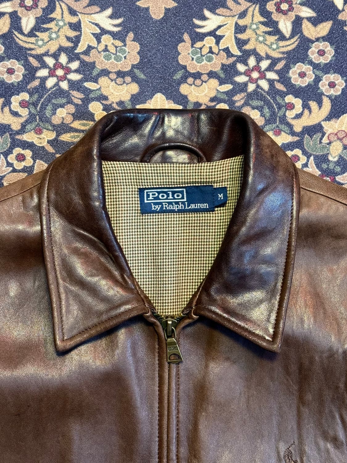 90s 폴로 맥스웰 레더자켓 상품이미지2