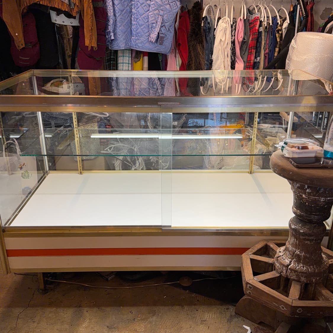 급처 빈티지 프랑스 유리 진열장 쇼케이스 상품이미지2