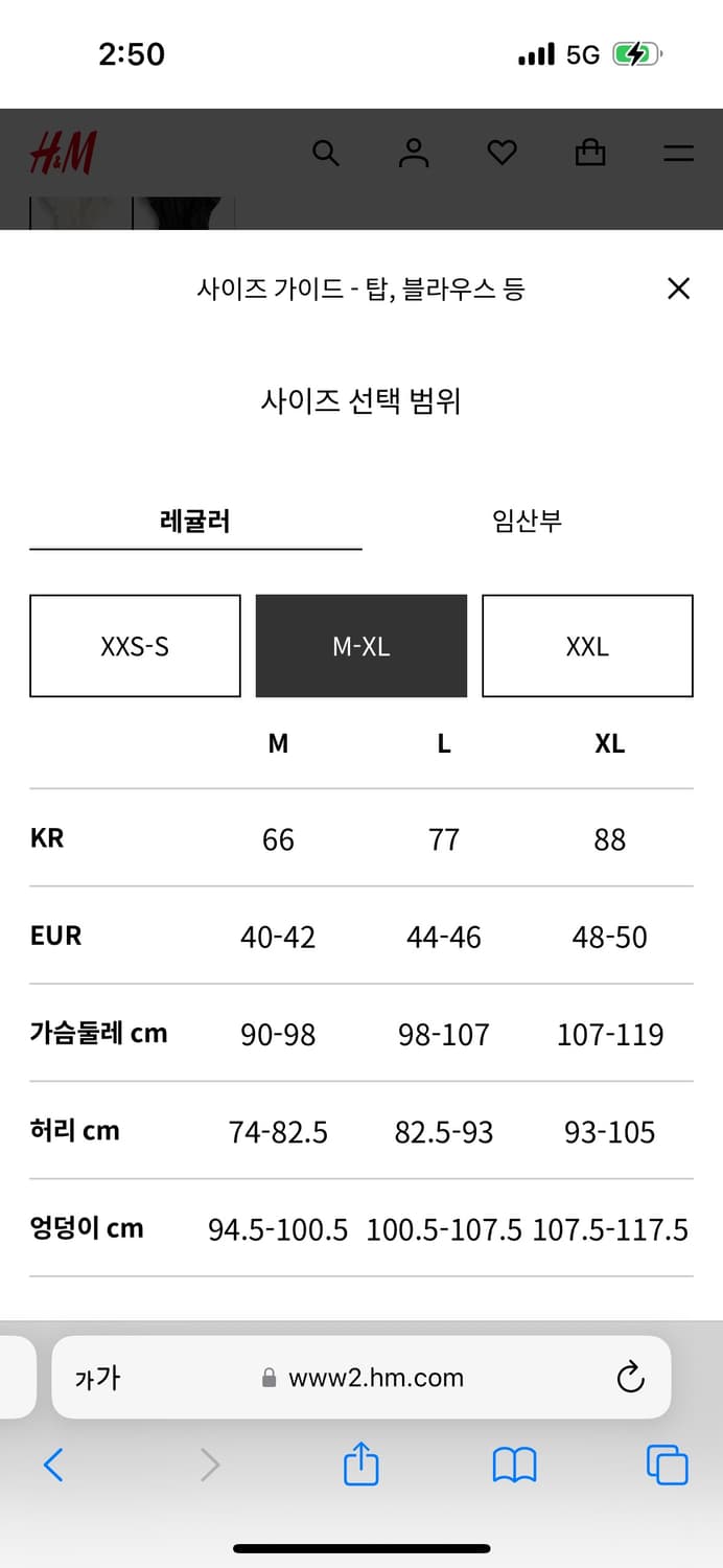 h&m hm 플라운스 트리밍 새틴 블라우스 상품이미지6