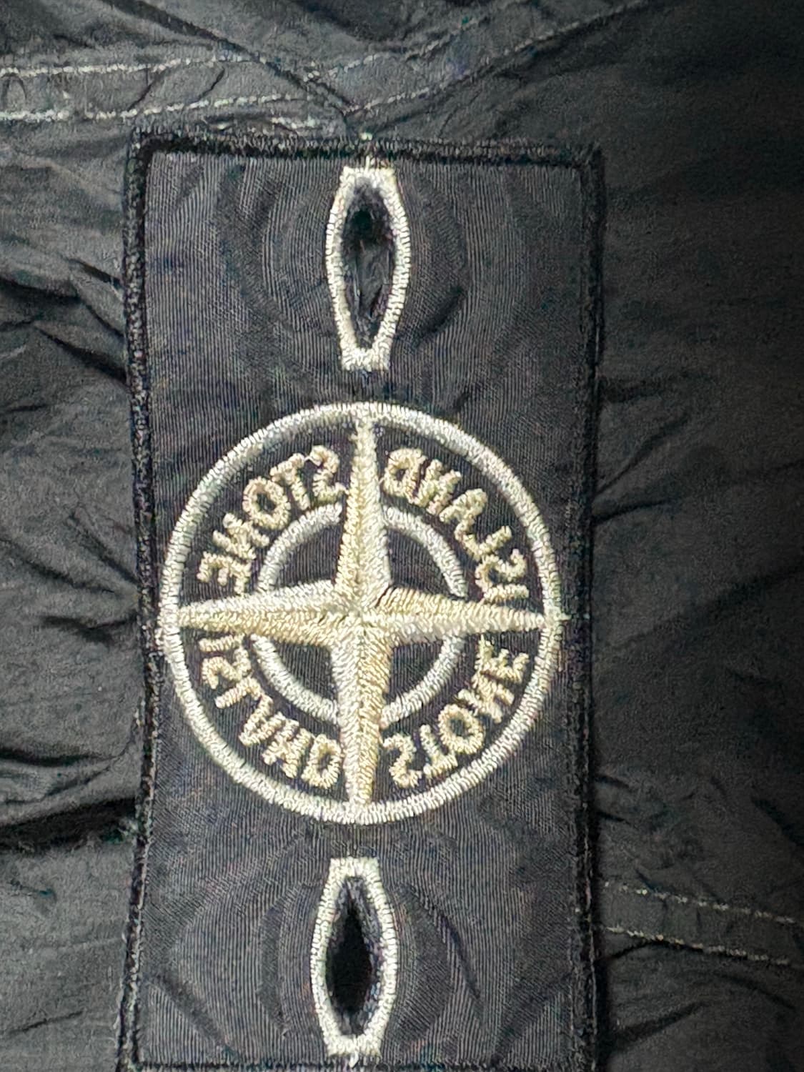 [S]슈프림 스톤아일랜드 페인티드 카모 나일론 카고팬츠 블랙 상품이미지5