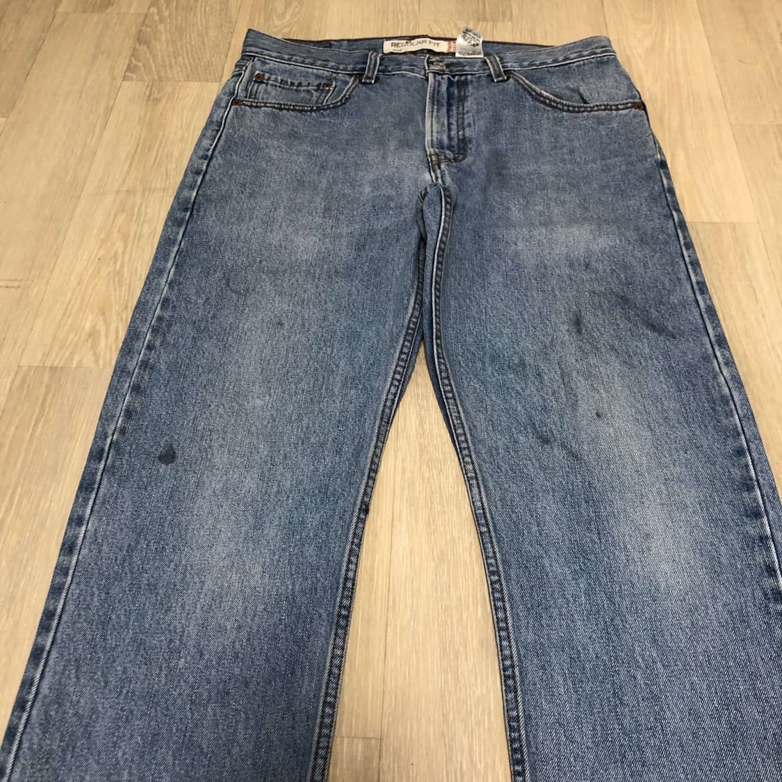 (33) 00's 리바이스 Levi's 505 레귤러핏 연청 데님 상품이미지3