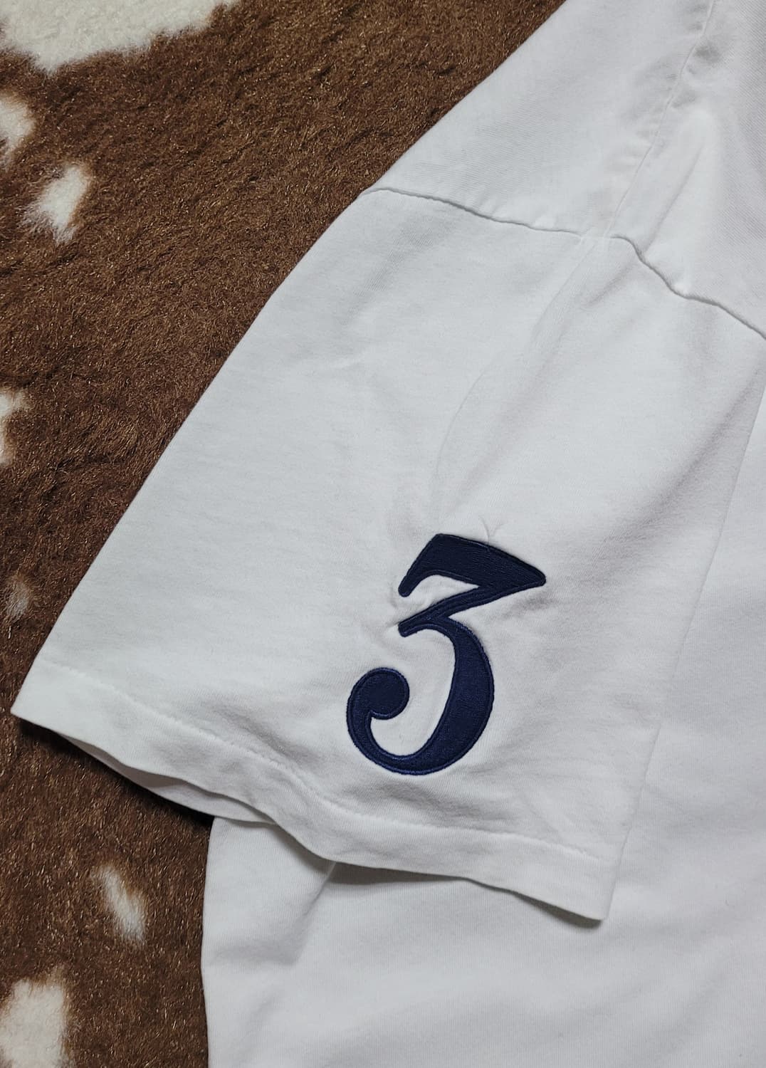 폴로 랄프로렌 남성용 빅포니 화이트 라운드티(XL) 상품이미지4