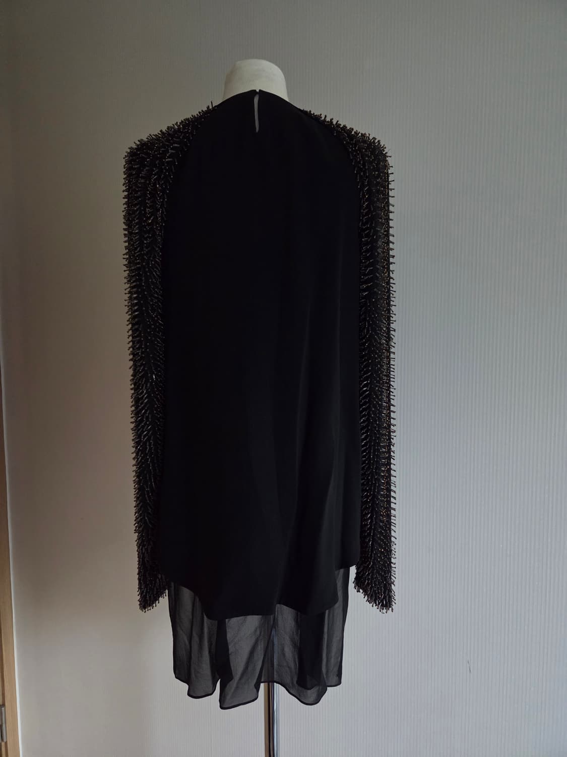필립림 블랙 실크 블라우스 size 2 상품이미지4