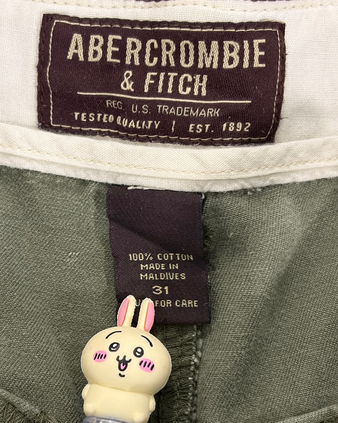 ABERCROMBIE khaki cargo bermuda pants 상품이미지9