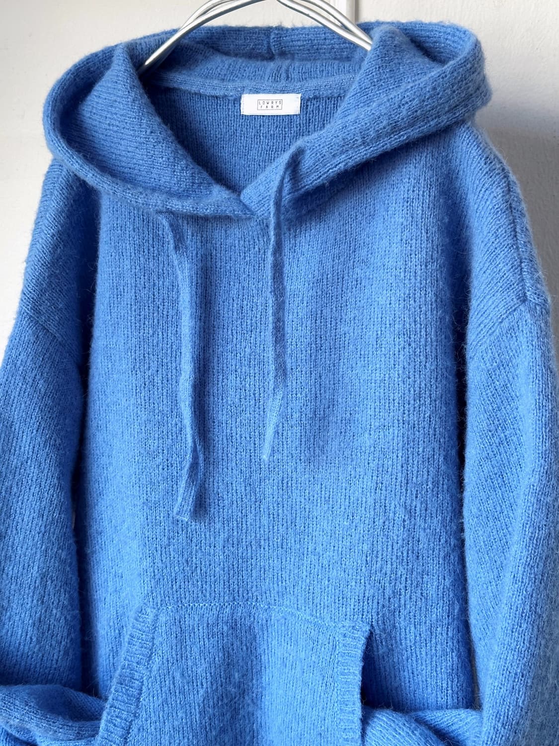 Brushed fabric hooded design knit P/O 상품이미지10