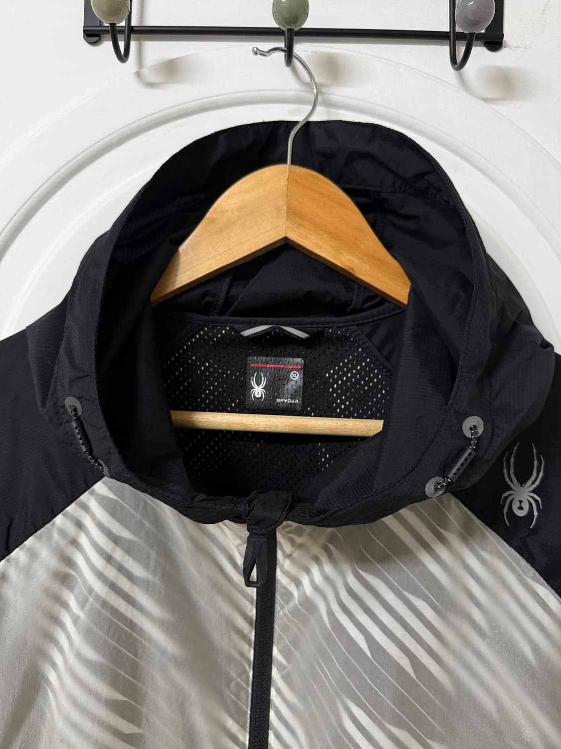 슬림 105사이즈 남성 스파이더 바람막이 트레이닝 상품이미지3