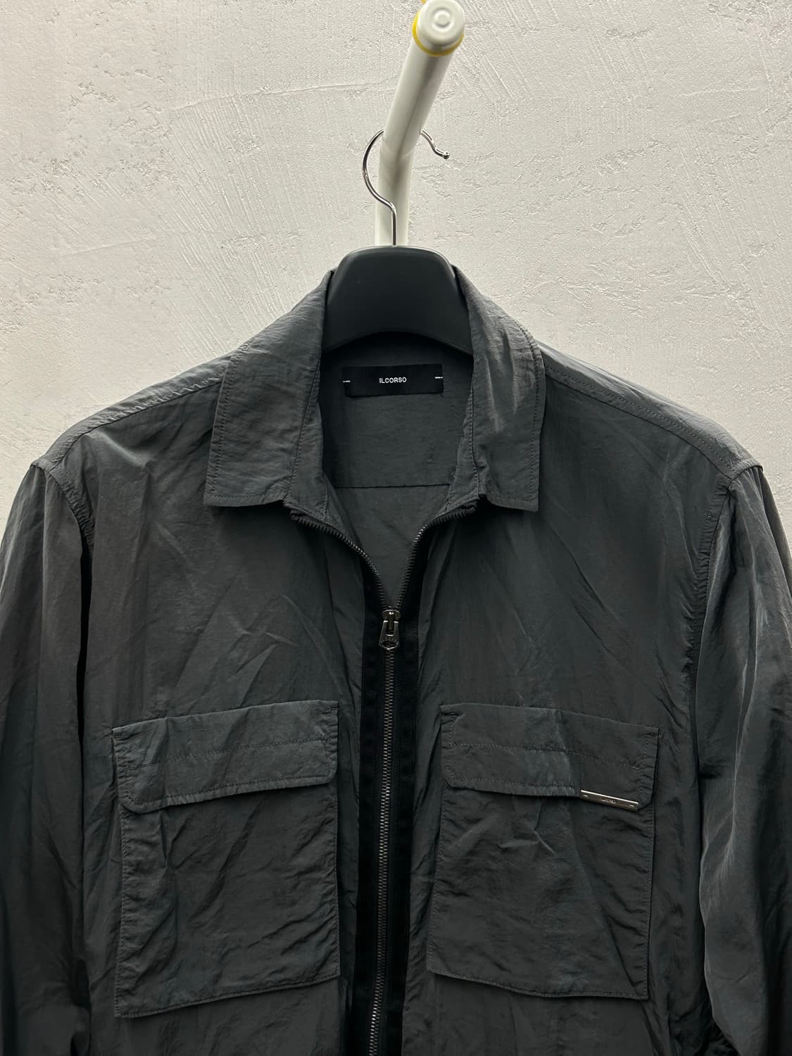 ILCORSO 짚업 포켓 셔츠 자켓 상품이미지3