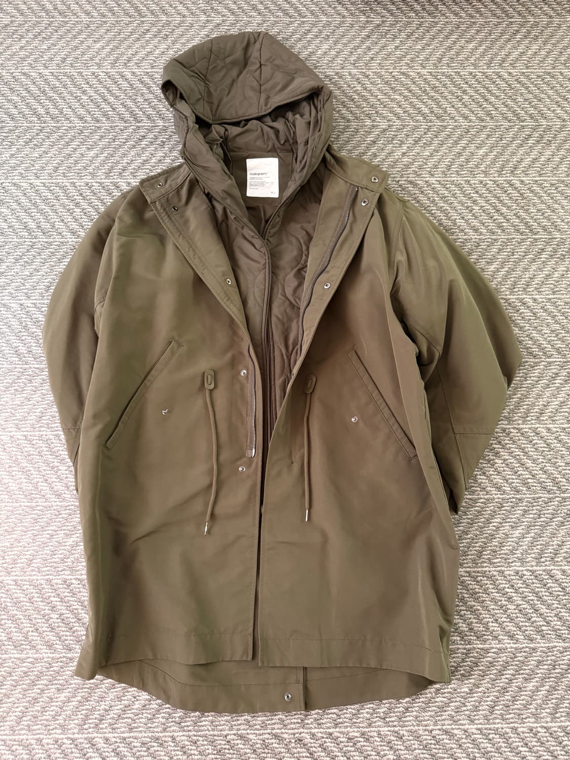 코드그라피 야상 자켓 (내피 포함) 상품이미지1