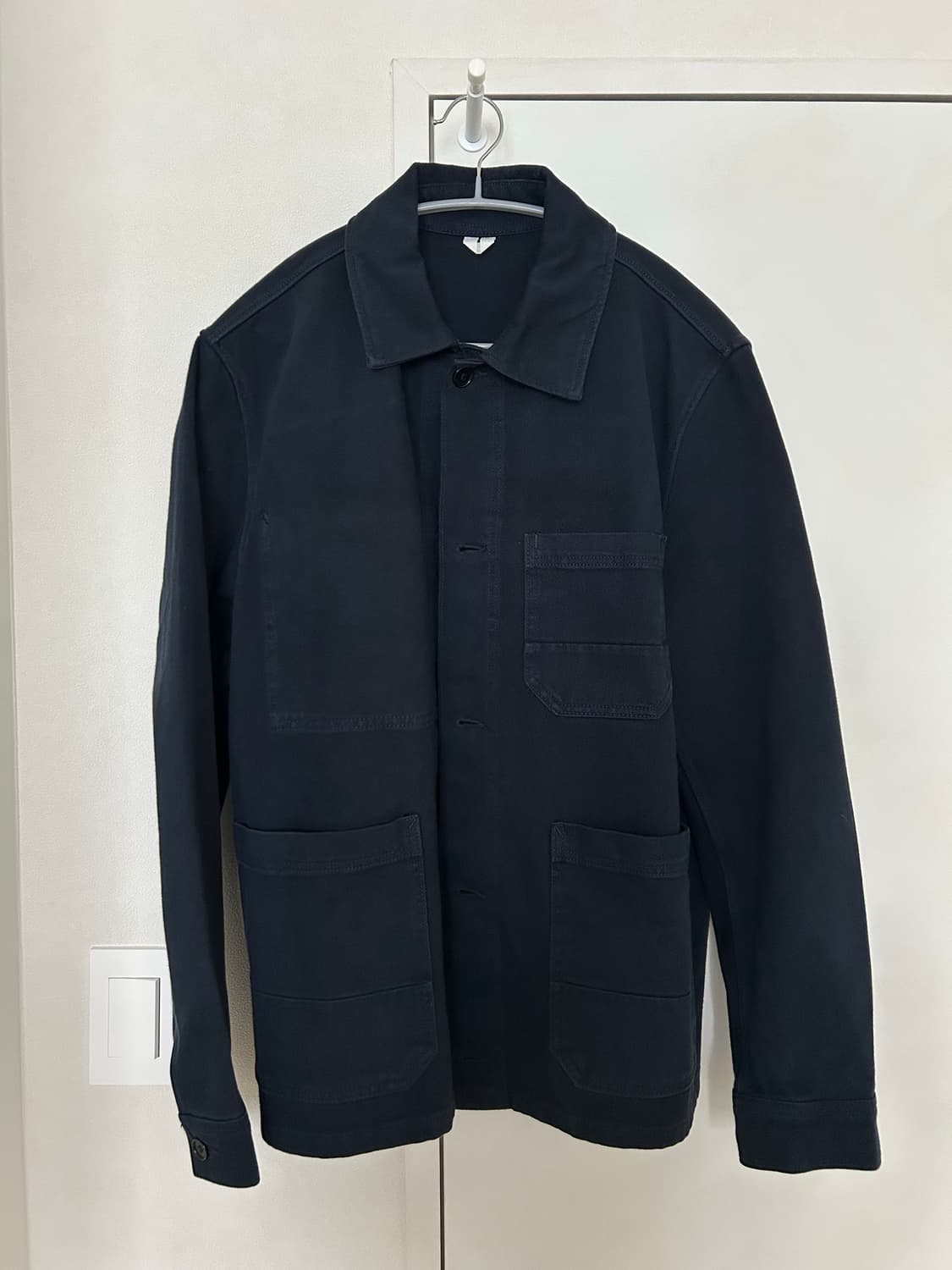 아르켓 오버다이드 트윌 오버 셔츠 네이비 상품이미지3