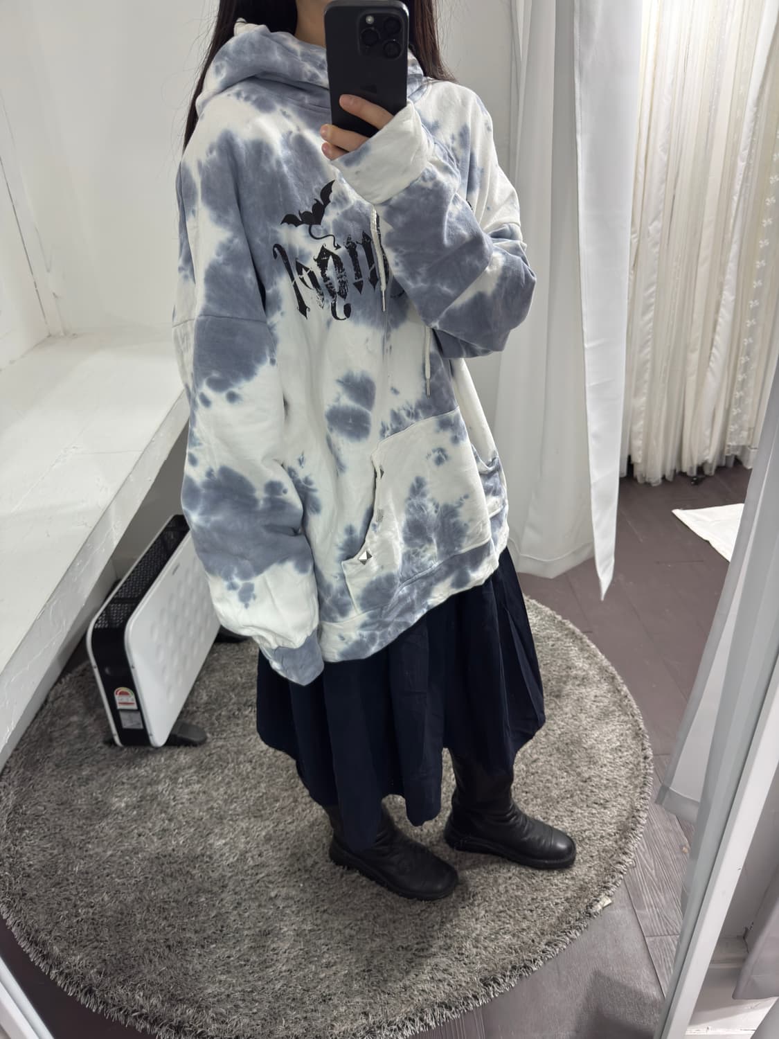 ankrouge tiedye punk hoodie 상품이미지6