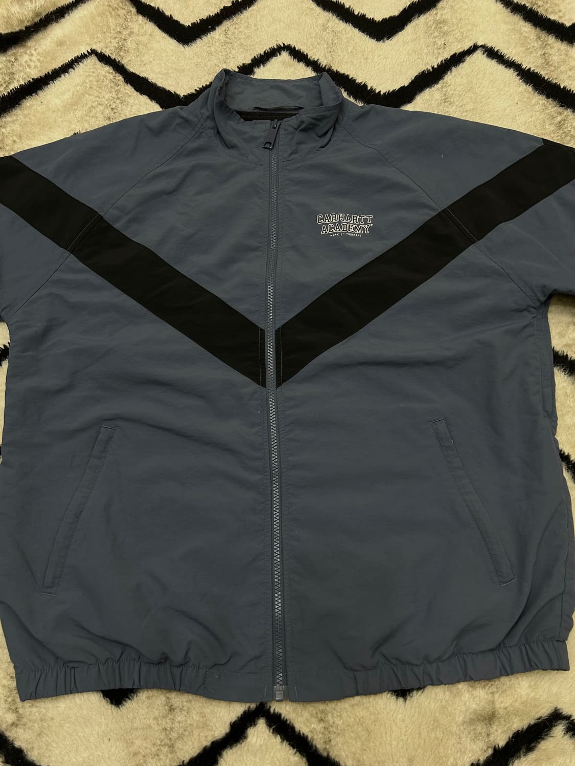 [L]칼하트wip 아카데님 IPFU 바람막이/로고까짐 상품이미지2