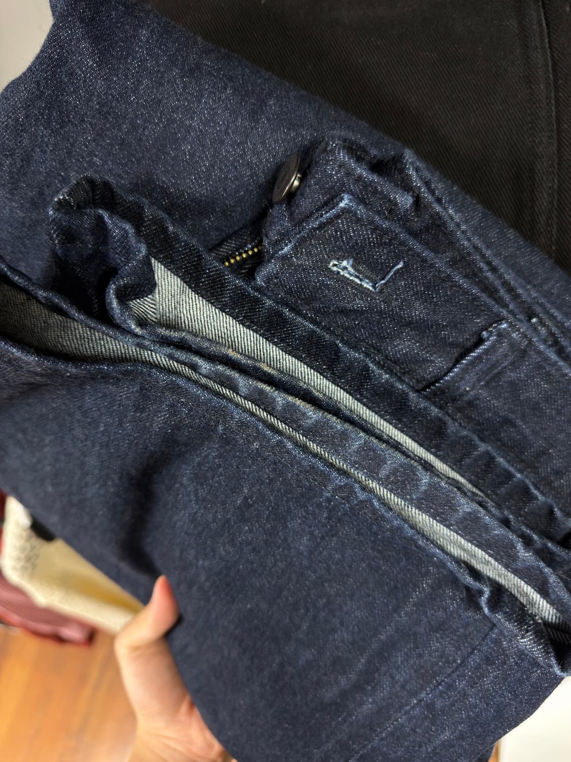 해칭룸 와이드커브진 인디고(2) 상품이미지2