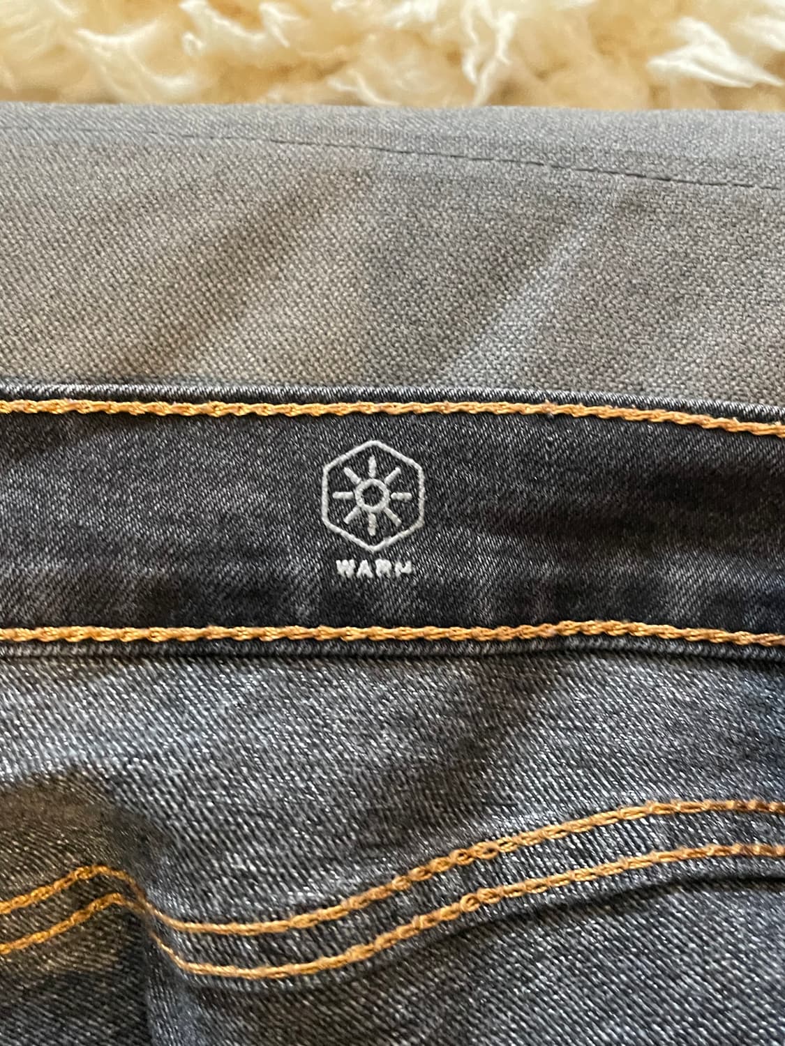 리바이스505 흑청 데님팬츠 상품이미지3