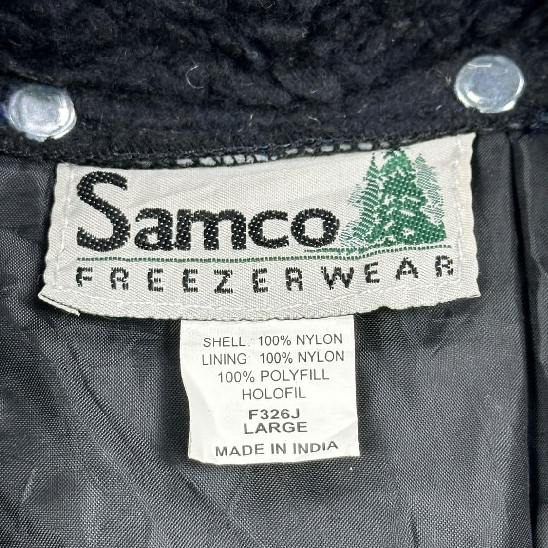 VTG 빈티지 퀼팅 워크자켓 네이비 L 상품이미지5