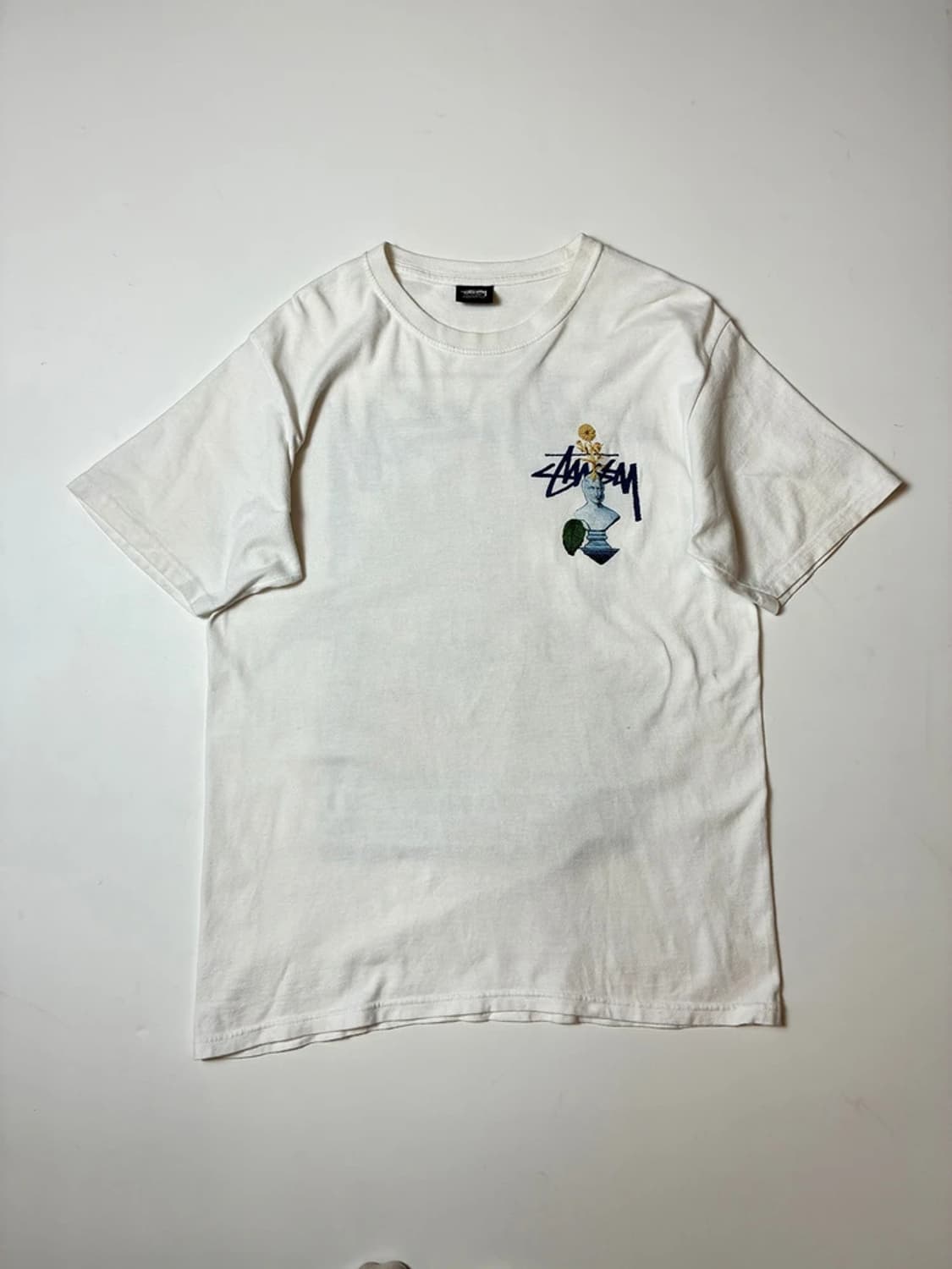 스투시 싸이키델릭 화이트 반팔 티셔츠 PN9087 상품이미지3