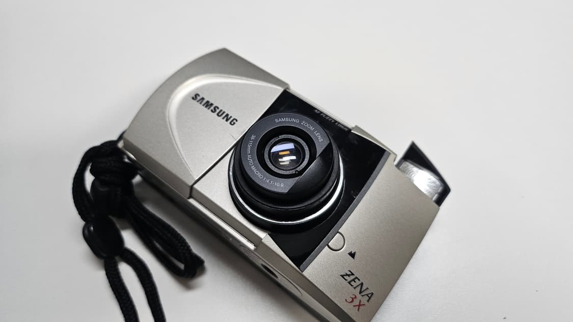 작례O 스냅용 강력추천 삼성 zena 3x 필름카메라 빈티지 필카 상품이미지7