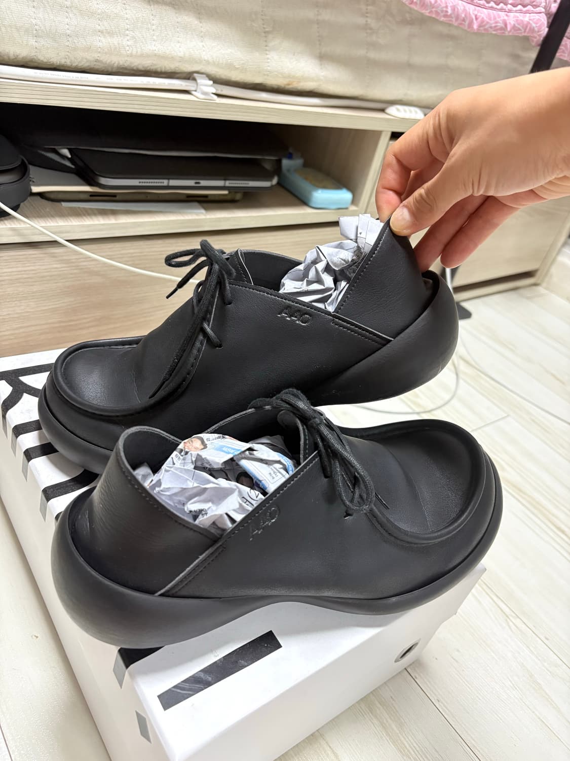 AAO BOLD SHAPE 2hole shoes L사이즈 상품이미지4