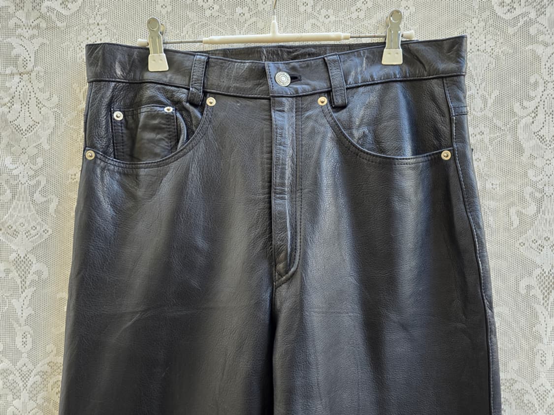언리미티드 프리밤 소가죽팬츠 (made in korea) 상품이미지2