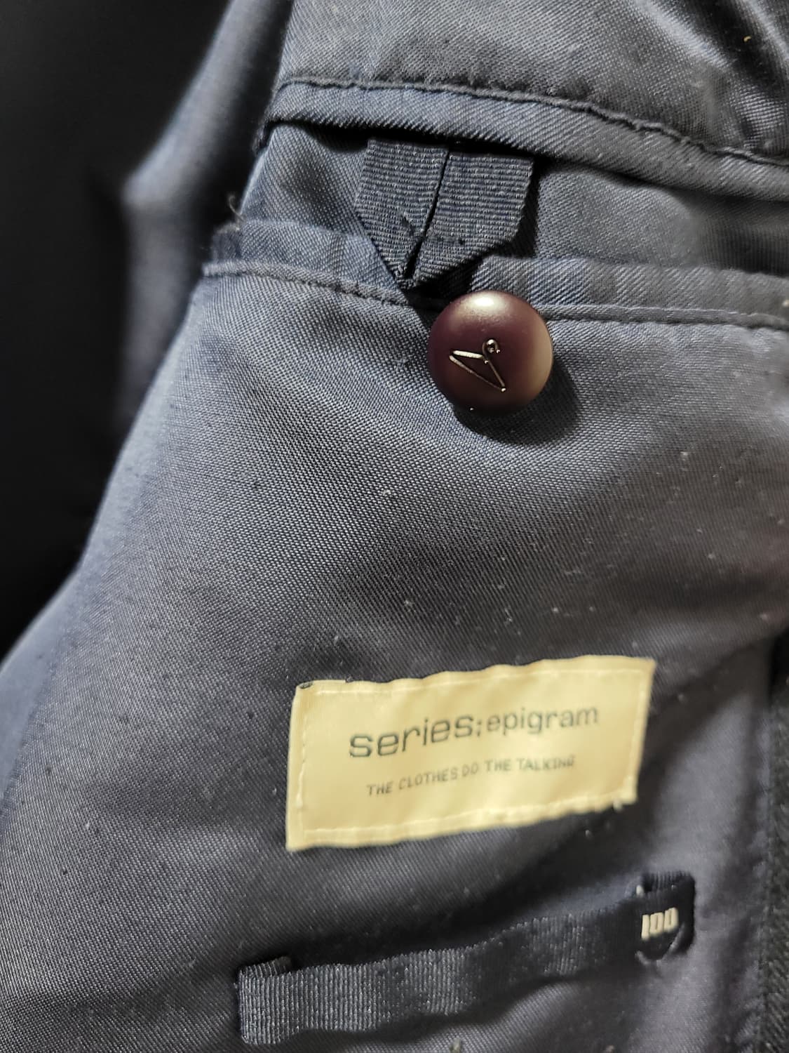 코오롱 시리즈 에피그램 구스 거위털 정장패딩 자켓 S 95/170 사이즈 상품이미지5