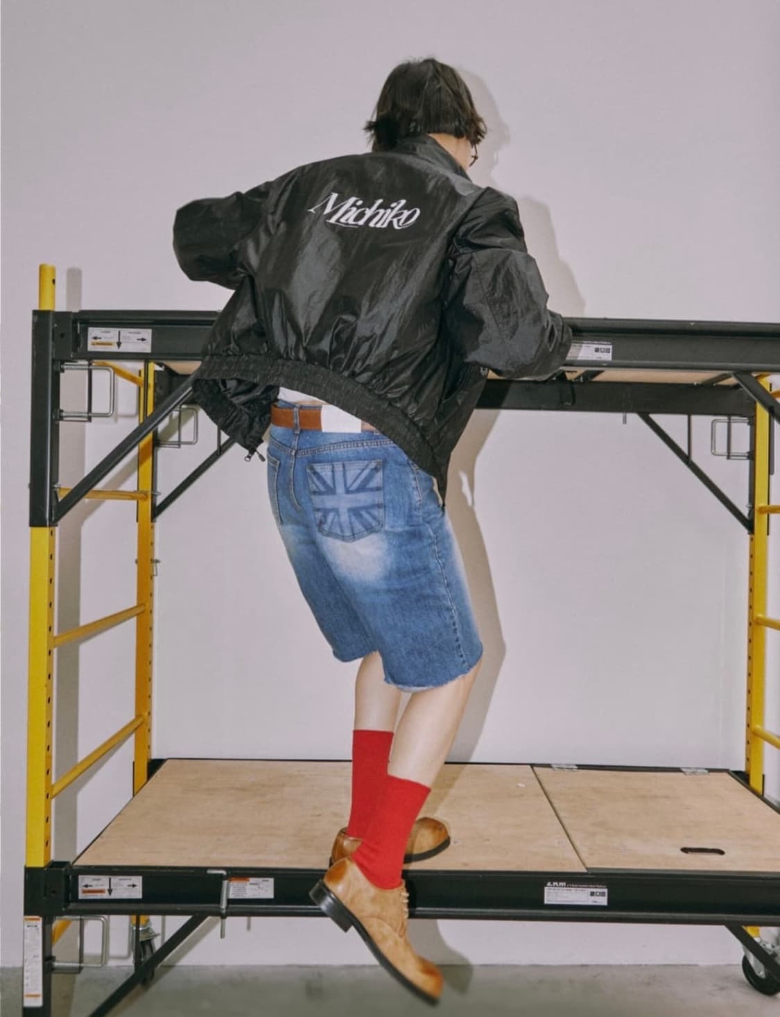 미치코런던  코시노 데님 반바지 M 사이즈 상품이미지3