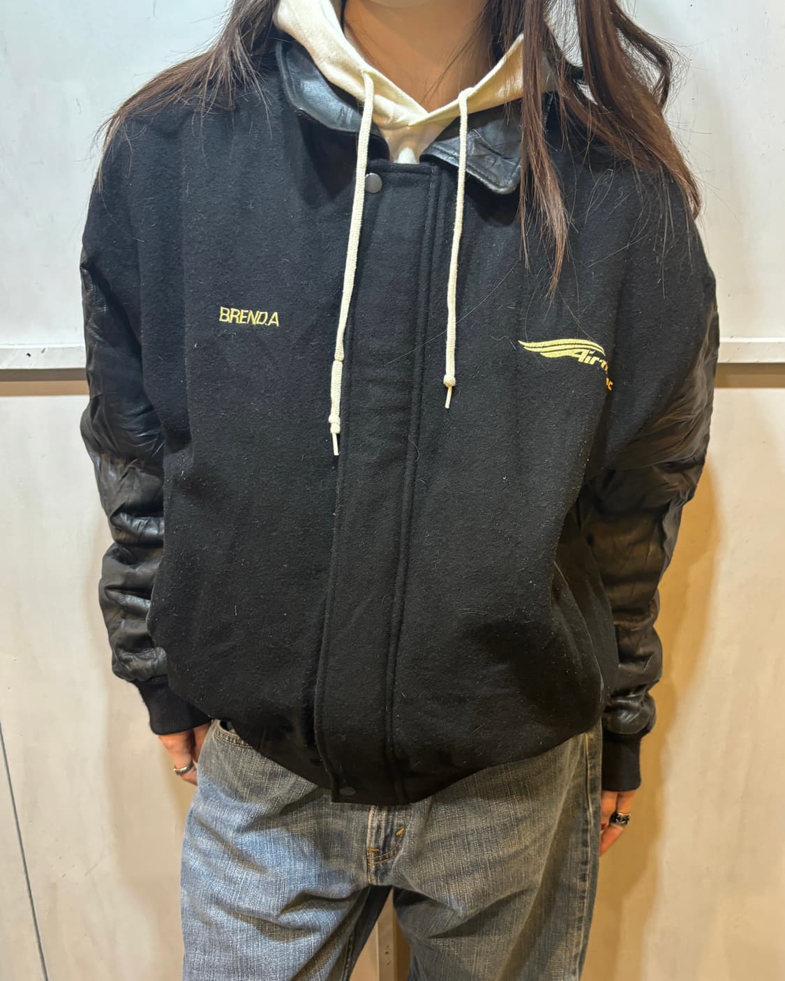 90s Vintage Varsity Jacket 상품이미지3