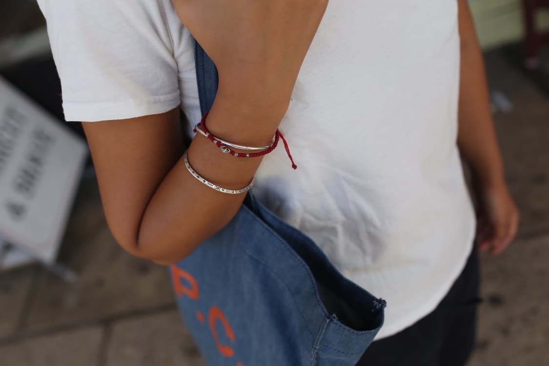 워터프루프 실버 소원 팔찌 상품이미지3