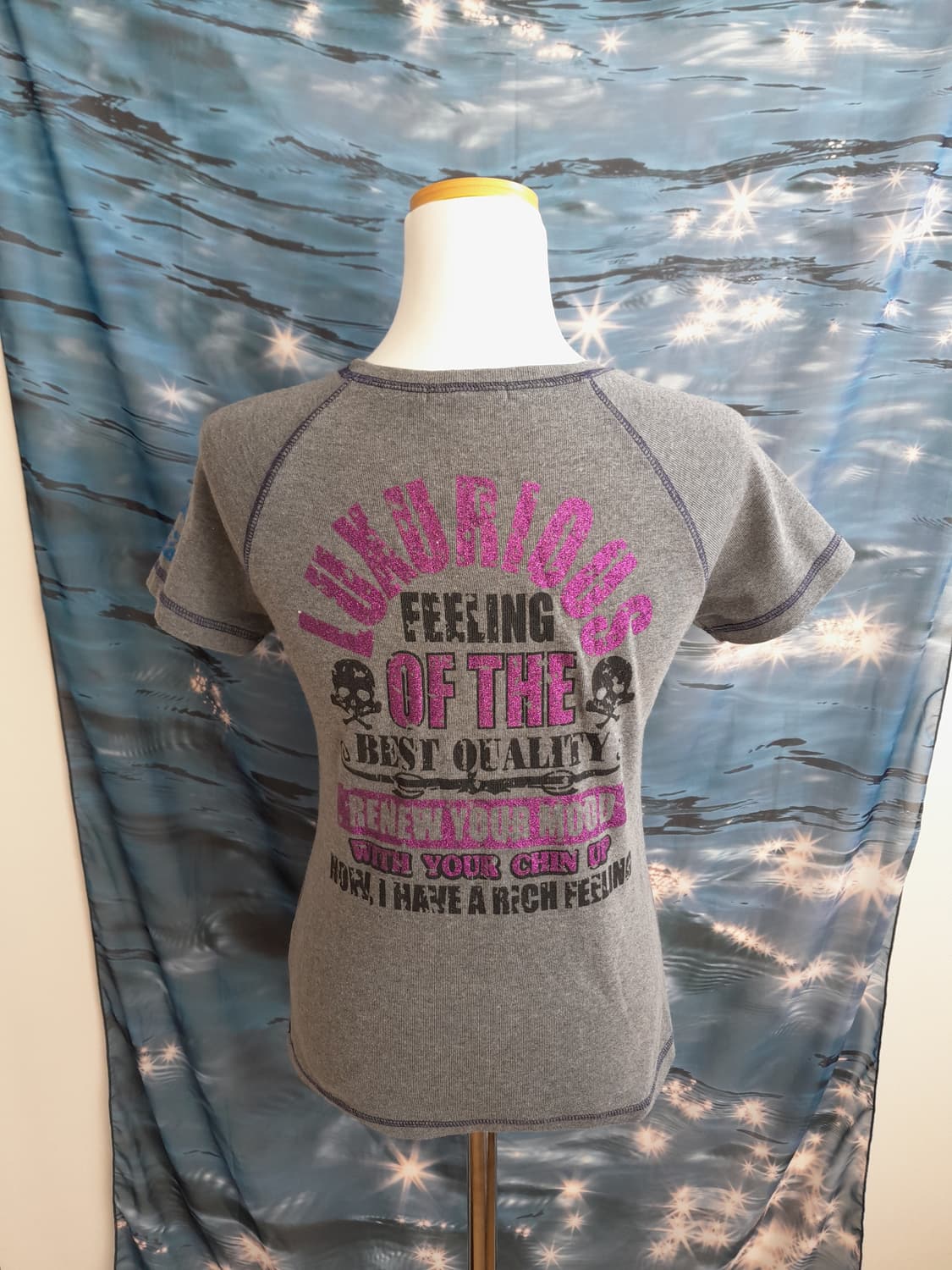 와투케 펑크 스컬 반팔티 상품이미지4