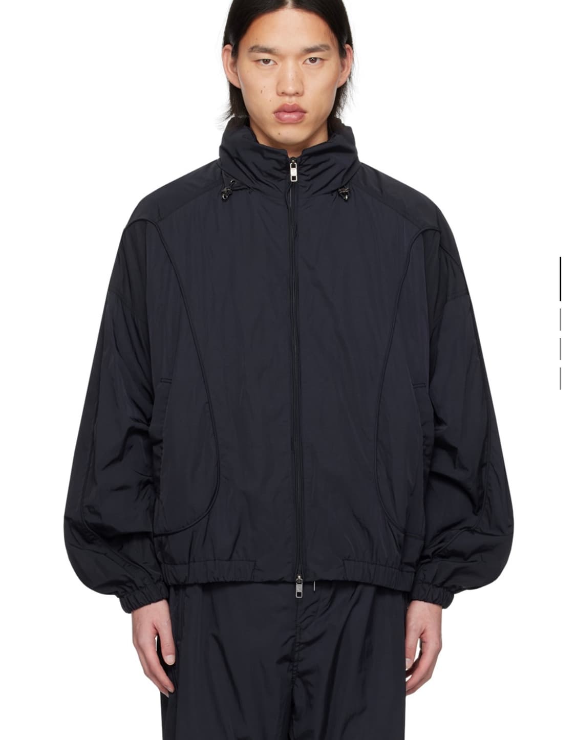 우영미 24ss 트랙 자켓 네이비 상품이미지1