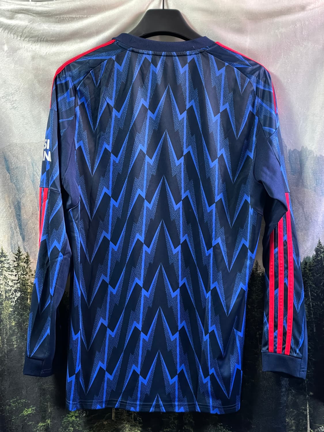 새제품) 2XL 아스날 25 26 어웨이 유니폼 긴팔 상품이미지2