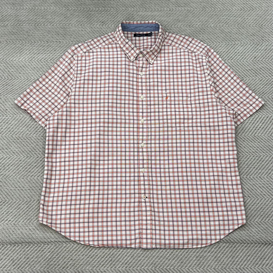 노티카 체크 하프셔츠 r3854 상품이미지1