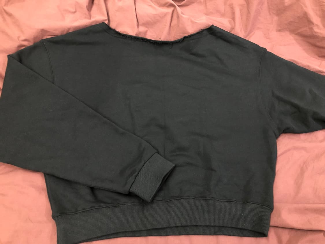 미드나잇무브 맨투맨 블랙 crop 89 mtm 상품이미지3