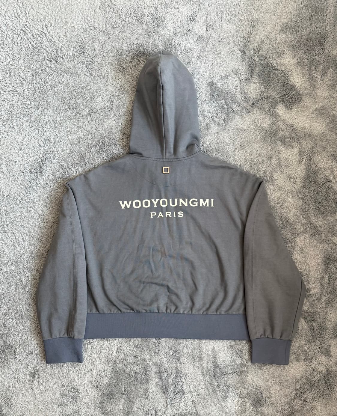 우영미 21F/W 그레이 백로고 후드 티셔츠 38 (95) 상품이미지9