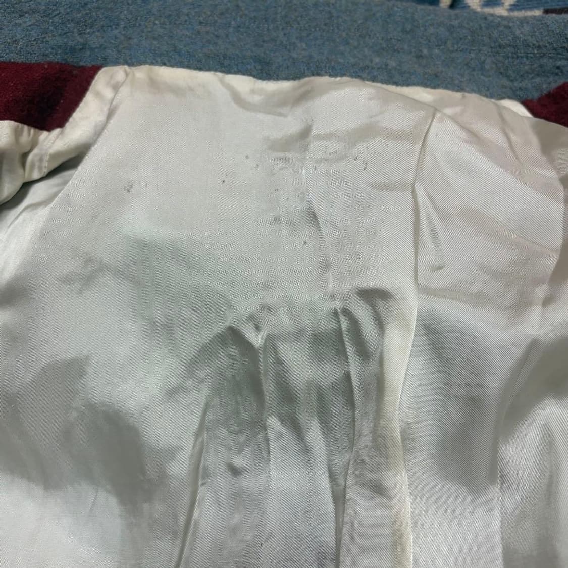 핑거린 컬러 블로킹 아방가르드 울 자켓 상품이미지4