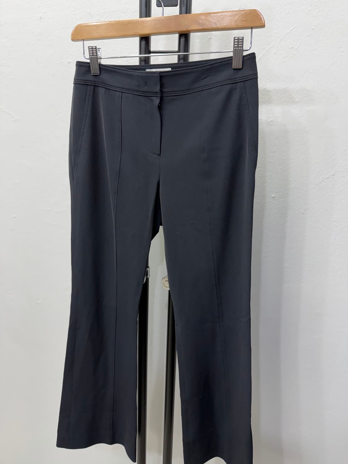 정품) 오브제 한섬 블랙 부츠컷 여성팬츠 61 상품이미지3