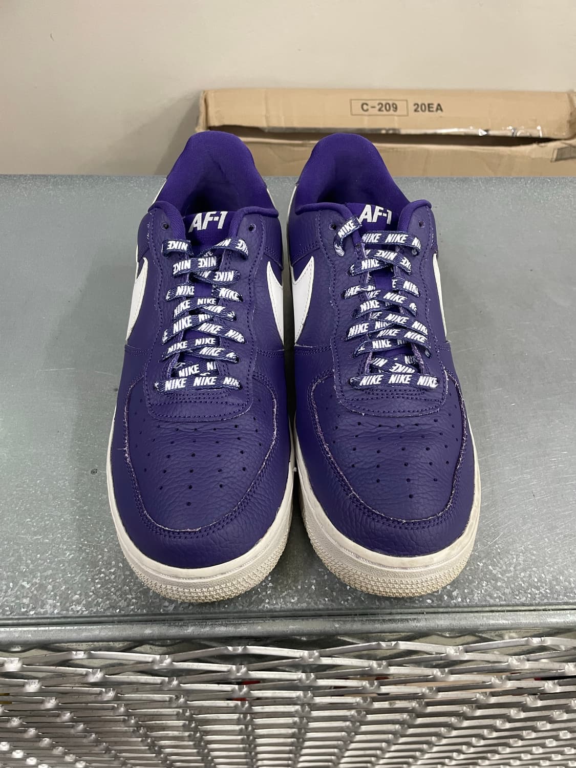 나이키 에어포스1 코트퍼플 275 상품이미지5